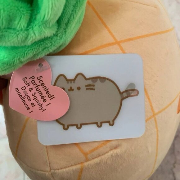 NEW Pusheen Fruits Scented Pineapple Squisheen Plush 16" x 11" - Picture 7 of 7